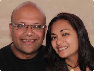 Picture of Avinash Meetoo and Christina Meetoo